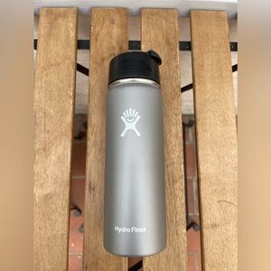 Hydroflask 16 oz. Dark gray water bottle